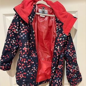 Columbia Kids 2 Piece Winter Coat Sz S 7/8